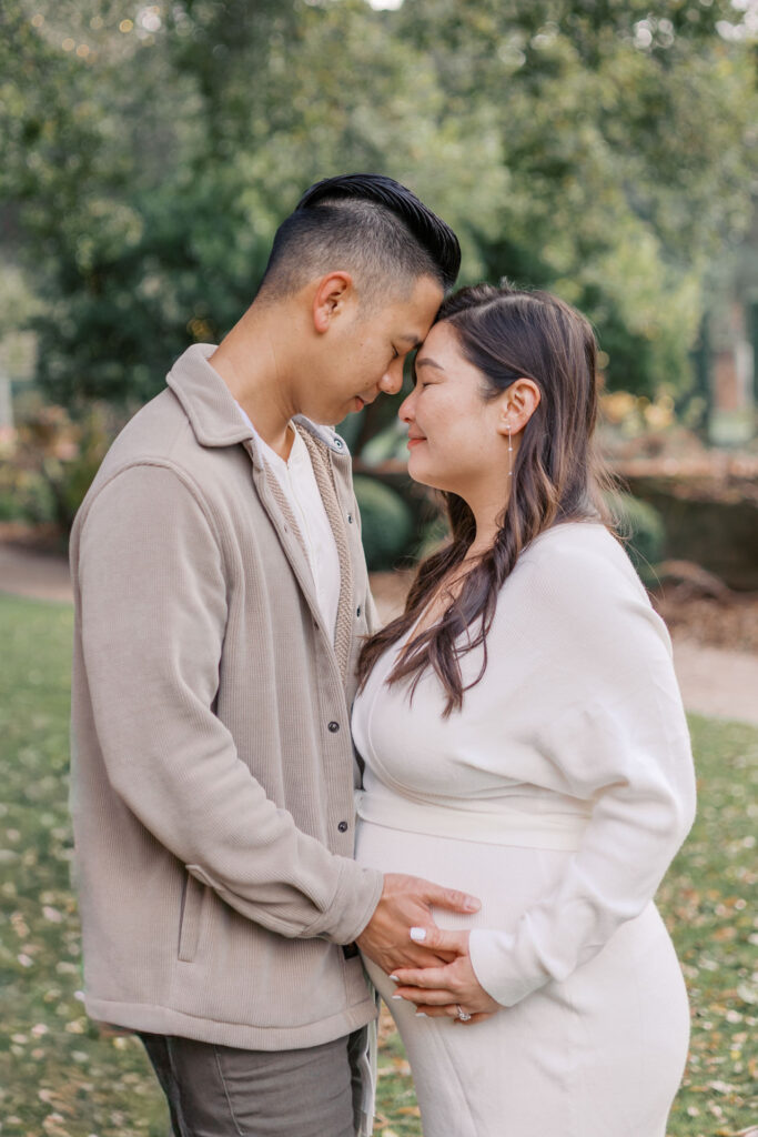 Bay Area maternity photography at Filoli Woodside