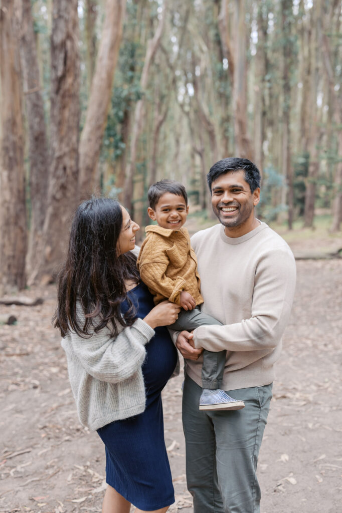family of three